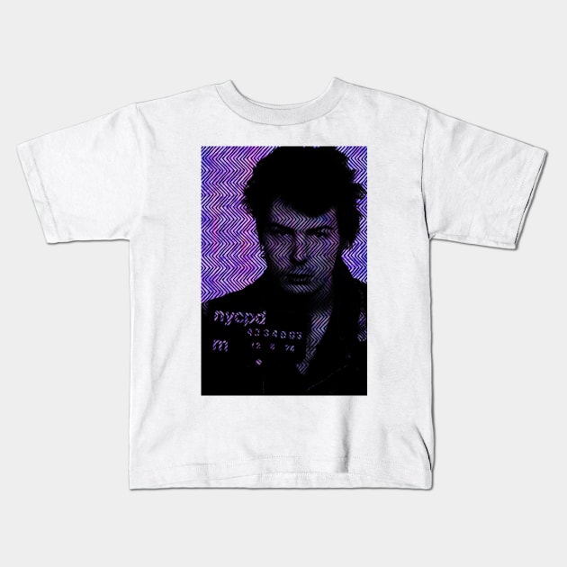 Sid Vicious Mugshot Kids T-Shirt by SABREart